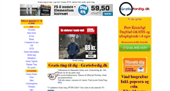 Desktop Screenshot of gratisfordig.dk